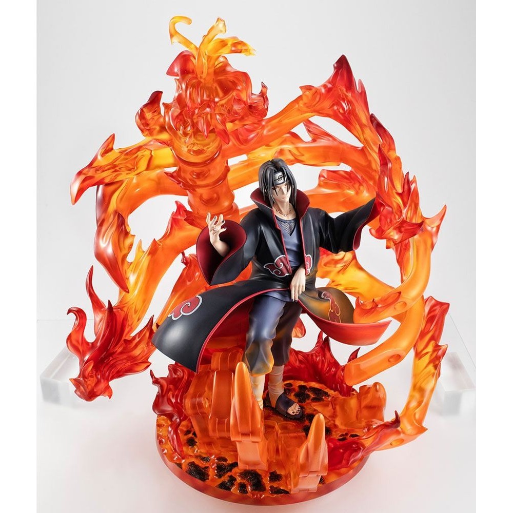 NARUTO SHIPPUDEN UCHIHA ITACHI SUSANO G.E.M. 38CM STATUA FIGURE MEGAHOUSE