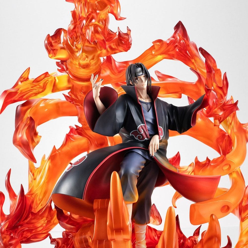NARUTO SHIPPUDEN UCHIHA ITACHI SUSANO G.E.M. 38CM STATUA FIGURE MEGAHOUSE