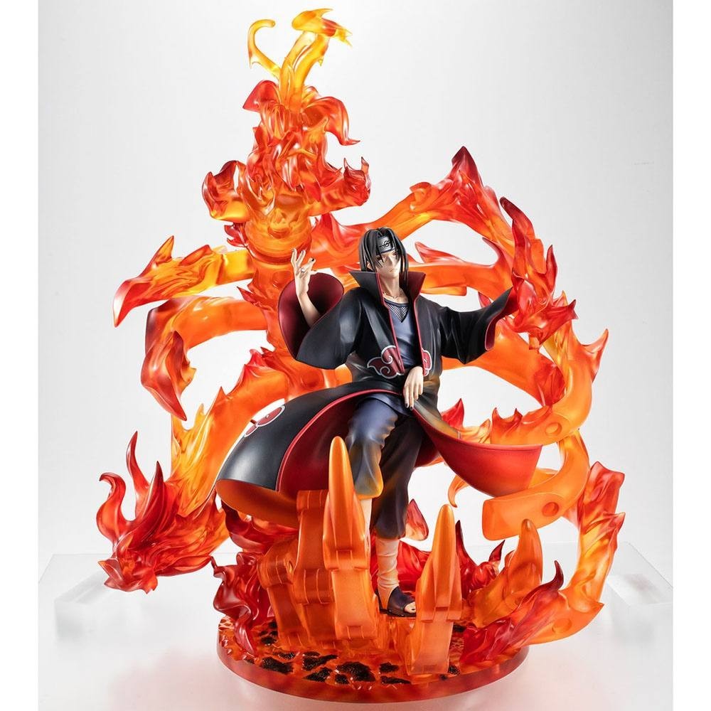NARUTO SHIPPUDEN UCHIHA ITACHI SUSANO G.E.M. 38CM STATUA FIGURE MEGAHOUSE