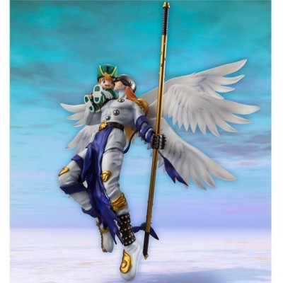DIGIMON ADVENTURE ANGEMON AND TAKAISHI TAKERU GEM STATUA FIGURE MEGAHOUSE