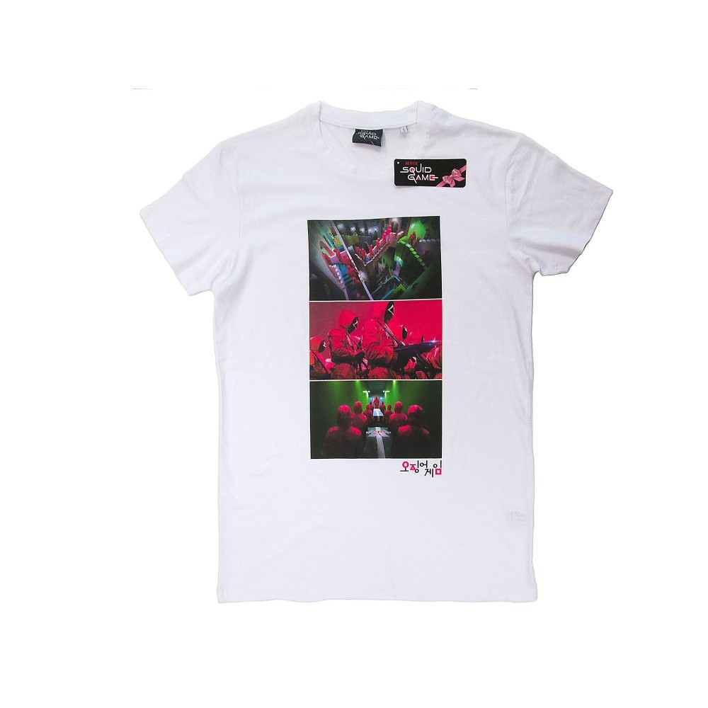 MAGLIA T SHIRT SQUID GAME SCENE