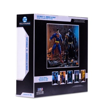 MC FARLANE DC MULTIVERSE SUPERMAN VS ARMORED BATMAN 2-PACK ACTION FIGURE