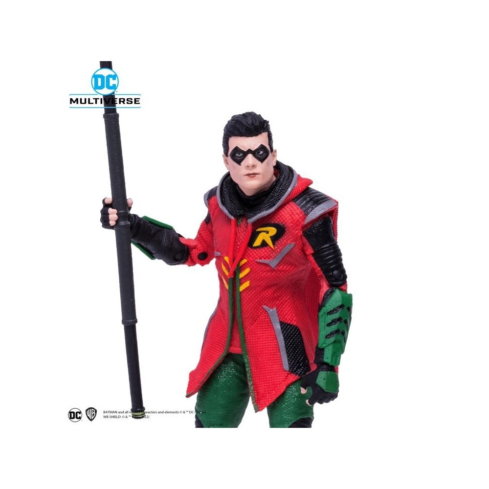 MC FARLANE DC MULTIVERSE GOTHAM KNIGHTS ROBIN ACTION FIGURE