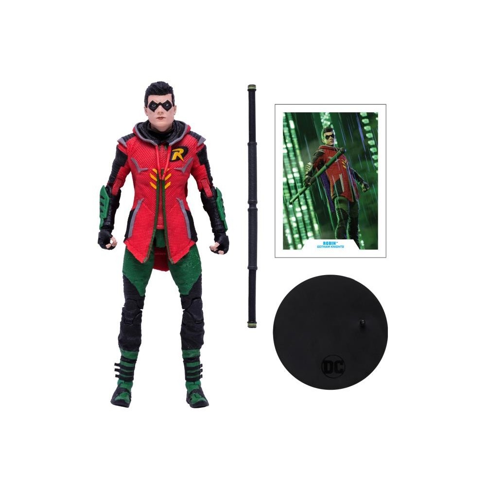 MC FARLANE DC MULTIVERSE GOTHAM KNIGHTS ROBIN ACTION FIGURE