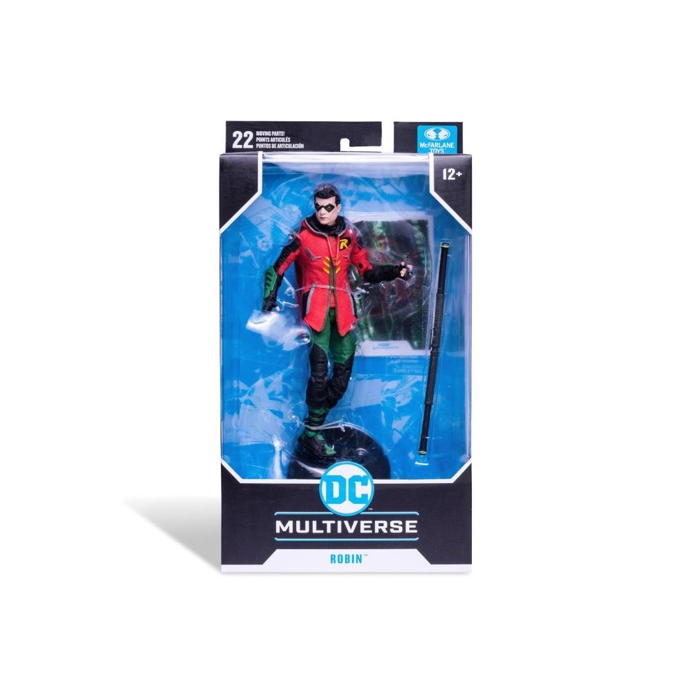 MC FARLANE DC MULTIVERSE GOTHAM KNIGHTS ROBIN ACTION FIGURE