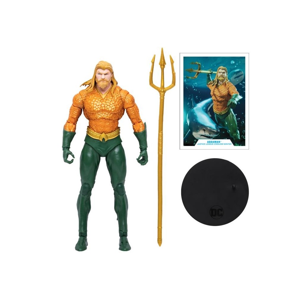 DC MULTIVERSE ENDLESS WINTER AQUAMAN ACTION FIGURE MC FARLANE