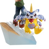 DIGIMON ADVENTURE YAMATO ISHIDA AND GABUMON GEM STATUA FIGURE MEGAHOUSE