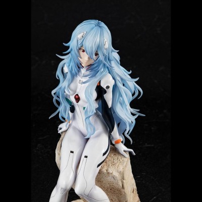 EVANGELION 3.0 + 1.0 THRICE UPON A TIME REI AYANAMI GEM STATUA FIGURE MEGAHOUSE