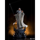 IL SIGNORE DEGLI ANELLI SARUMAN BDS ART SCALE STATUA FIGURE IRON STUDIOS