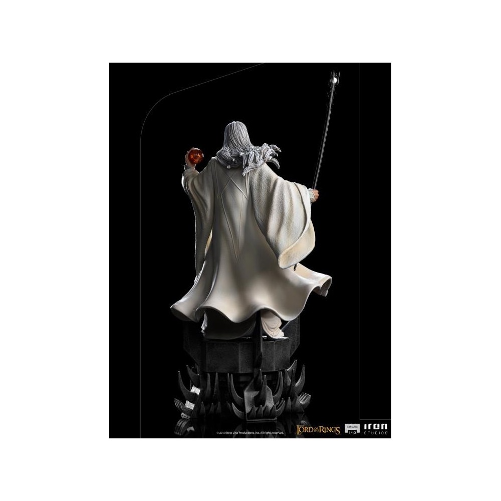 IL SIGNORE DEGLI ANELLI SARUMAN BDS ART SCALE STATUA FIGURE IRON STUDIOS