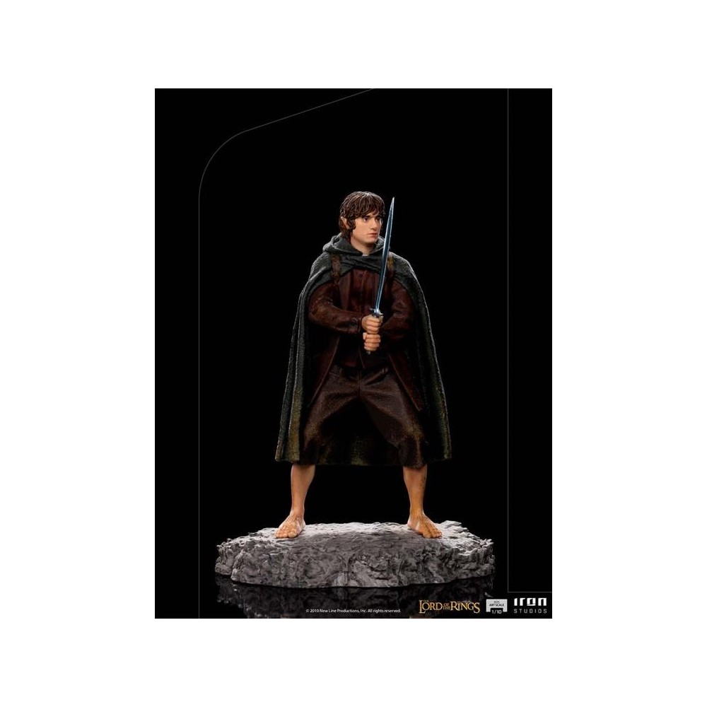 IL SIGNORE DEGLI ANELLI FRODO BAGGINS BDS ART SCALE STATUA FIGURE IRON STUDIOS
