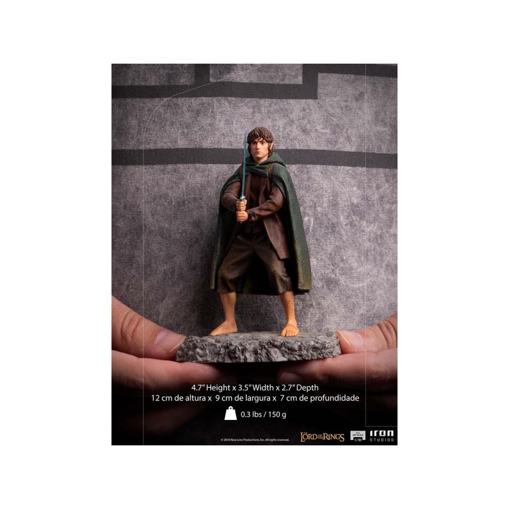 IL SIGNORE DEGLI ANELLI FRODO BAGGINS BDS ART SCALE STATUA FIGURE IRON STUDIOS