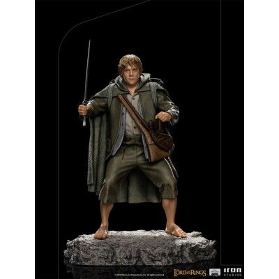 IL SIGNORE DEGLI ANELLI SAMWISE GAMGEE BDS ART SCALE STATUA FIGURE IRON STUDIOS