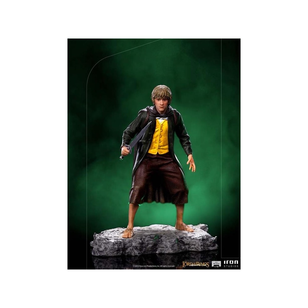 IL SIGNORE DEGLI ANELLI MERRY BDS ART SCALE STATUA FIGURE IRON STUDIOS