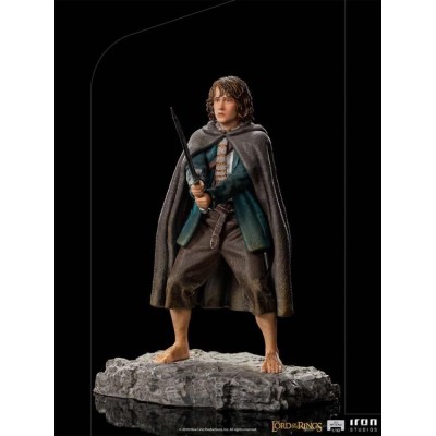 IL SIGNORE DEGLI ANELLI PIPINO (PIPPIN) BDS ART SCALE STATUA FIGURE IRON STUDIOS