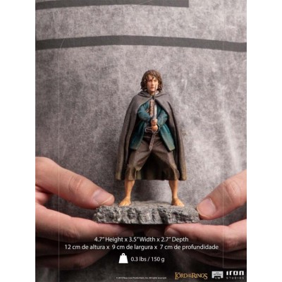 IL SIGNORE DEGLI ANELLI PIPINO (PIPPIN) BDS ART SCALE STATUA FIGURE IRON STUDIOS