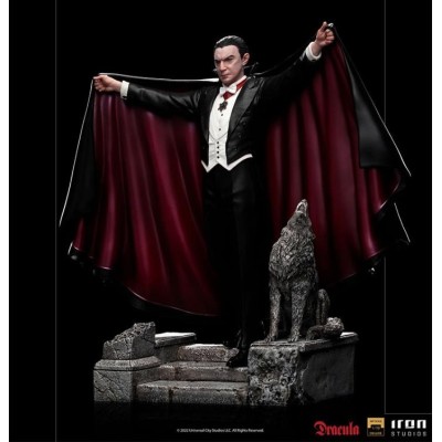 UNIVERSAL MONSTERS DRACULA BDS ART SCALE DELUXE STATUA FIGURE IRON STUDIOS