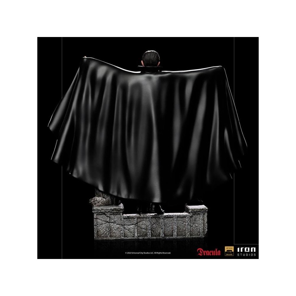 UNIVERSAL MONSTERS DRACULA BDS ART SCALE DELUXE STATUA FIGURE IRON STUDIOS