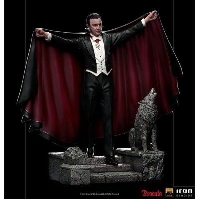 UNIVERSAL MONSTERS DRACULA BDS ART SCALE DELUXE STATUA FIGURE IRON STUDIOS