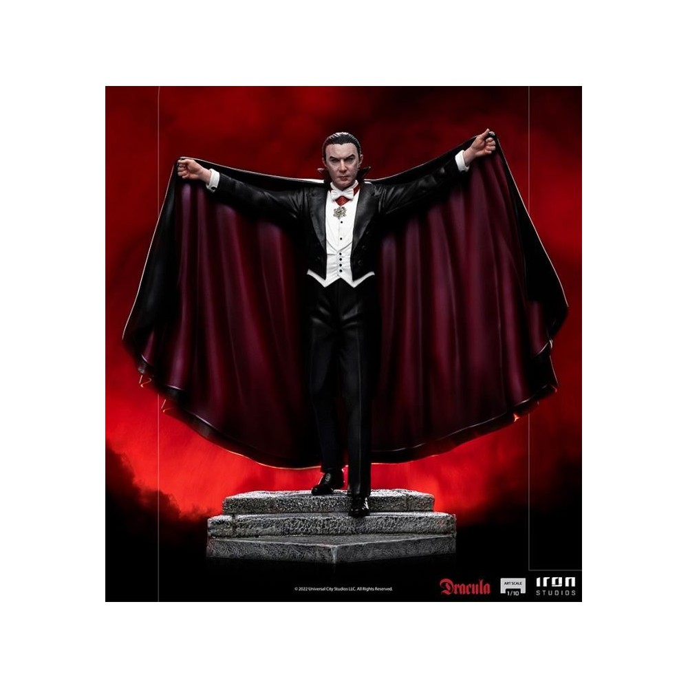 UNIVERSAL MONSTERS DRACULA BDS ART SCALE STATUA FIGURE IRON STUDIOS