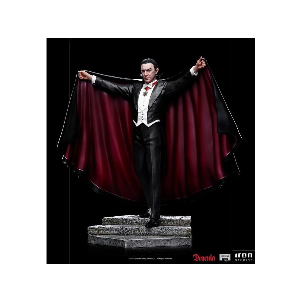 UNIVERSAL MONSTERS DRACULA BDS ART SCALE STATUA FIGURE IRON STUDIOS