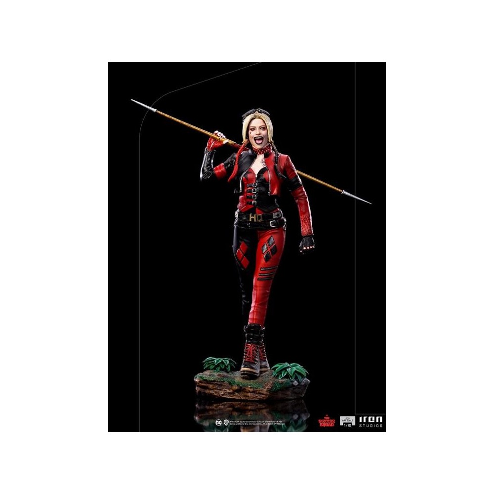 THE SUICIDE SQUAD HARLEY QUINN BDS ART SCALE 1/10 STATUA FIGURE IRON STUDIOS