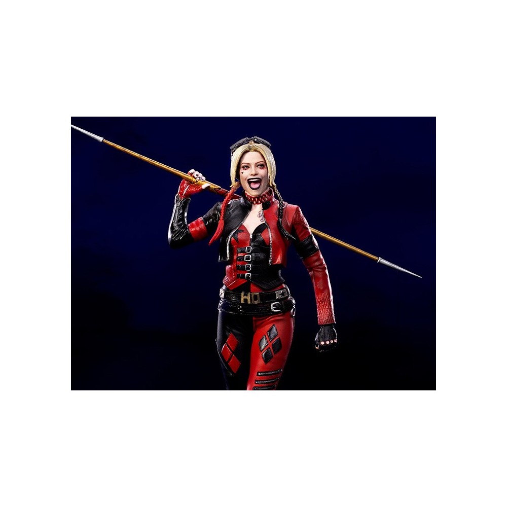 THE SUICIDE SQUAD HARLEY QUINN BDS ART SCALE 1/10 STATUA FIGURE IRON STUDIOS