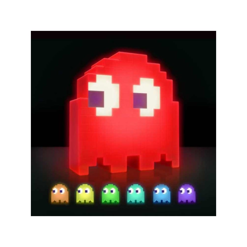 LAMPADA MULTICOLORE FANTASMA PAC-MAN GHOST LIGHT 2D PALADONE PRODUCTS