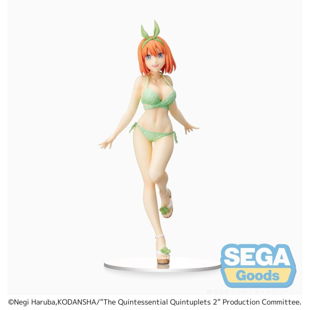 THE QUINTESSENTIAL QUINTUPLETS YOTSUBA NAKANO SWIMSUIT SPM STATUA FIGURE SEGA GOODS