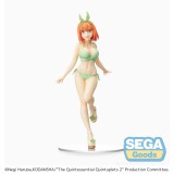 SEGA GOODS THE QUINTESSENTIAL QUINTUPLETS YOTSUBA NAKANO SWIMSUIT SPM STATUE FIGURE
