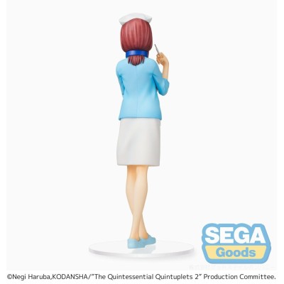 THE QUINTESSENTIAL QUINTUPLETS MIKU NAKANO NURSE SPM STATUA FIGURE SEGA GOODS
