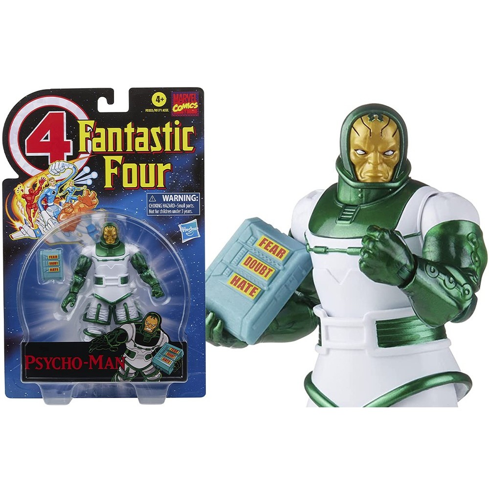 MARVEL LEGENDS FANTASTICI QUATTRO PSYCHO-MAN ACTION FIGURE HASBRO