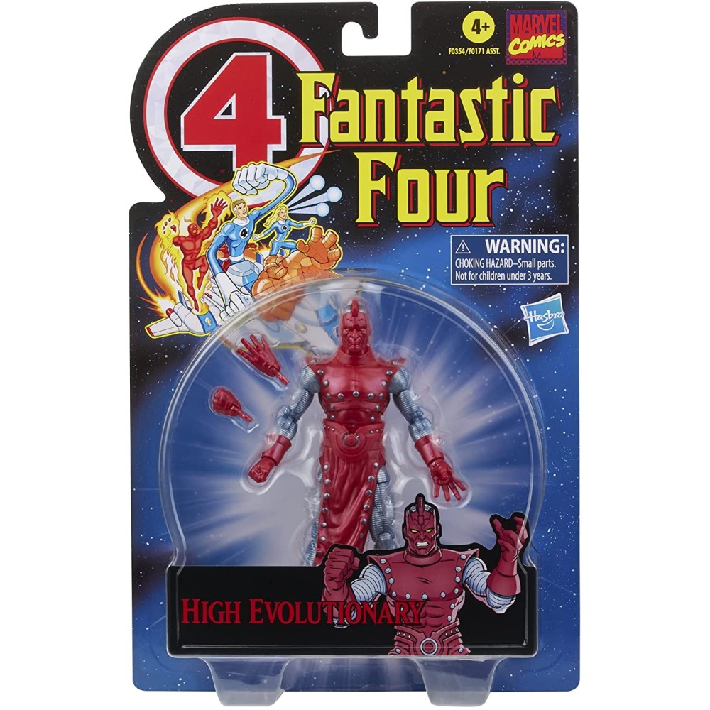 MARVEL LEGENDS FANTASTICI QUATTRO HIGH EVOLUTIONARY ACTION FIGURE HASBRO