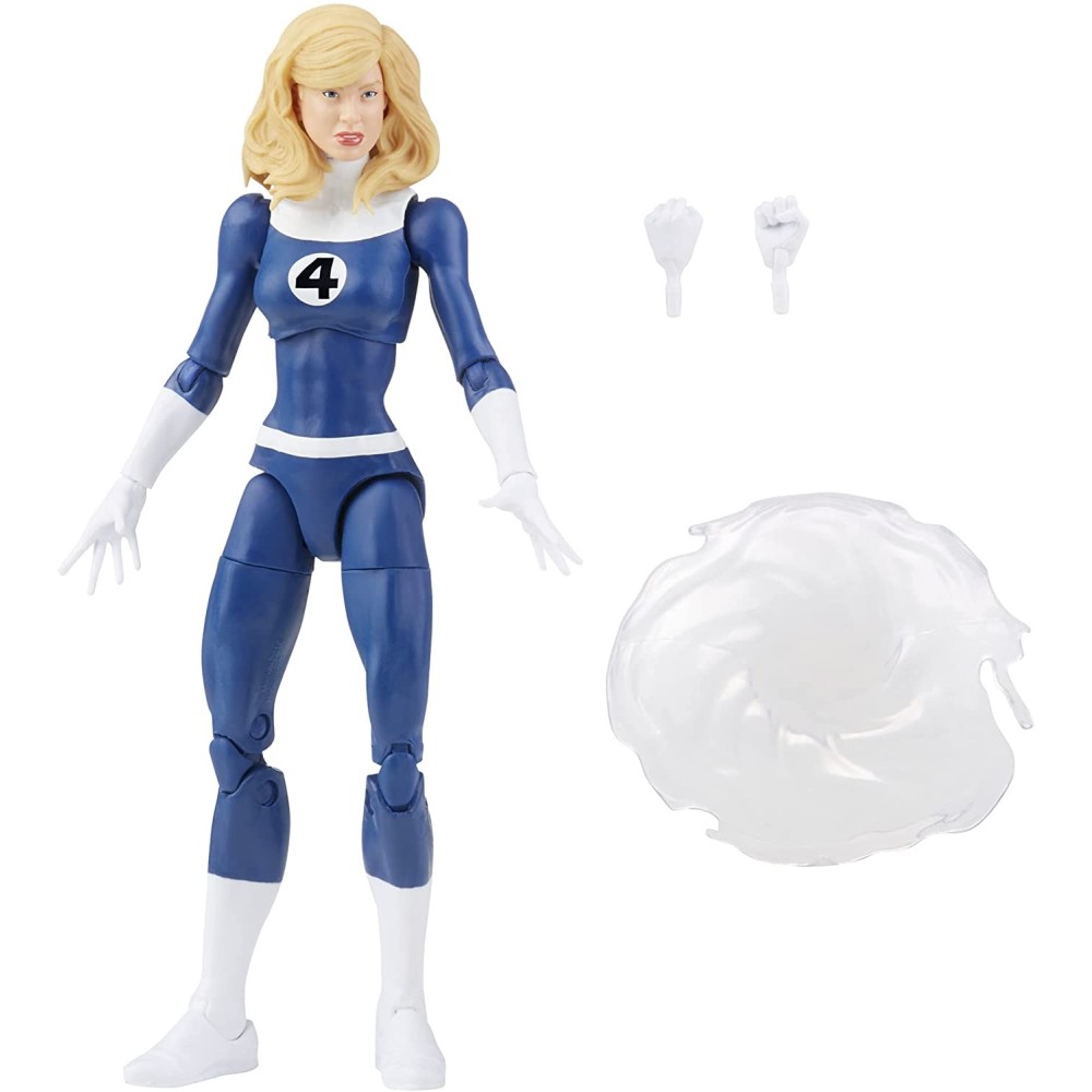 MARVEL LEGENDS FANTASTICI QUATTRO LA DONNA INVISIBILE ACTION FIGURE HASBRO