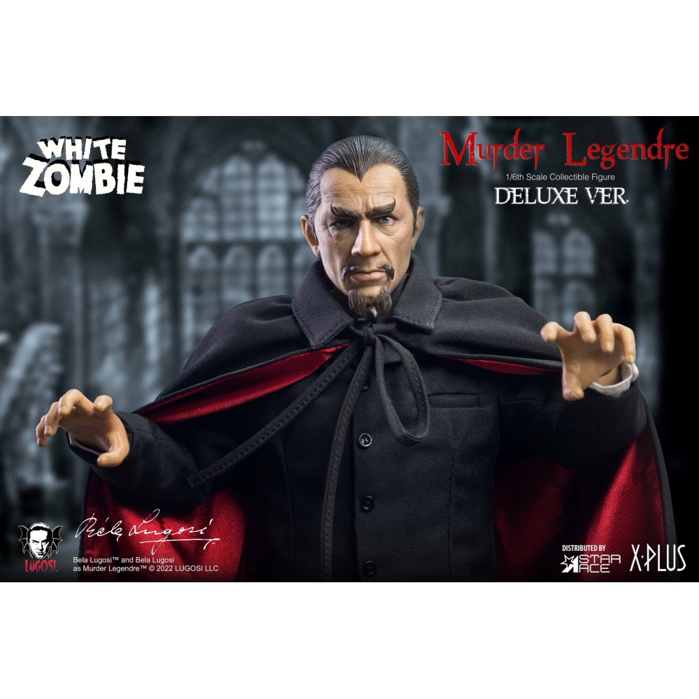 IRON STUDIOS MURDER LEGENDRE BELA LUGOSI DELUXE ACTION FIGURE