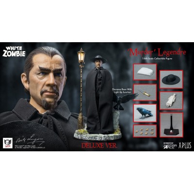 IRON STUDIOS MURDER LEGENDRE BELA LUGOSI DELUXE ACTION FIGURE