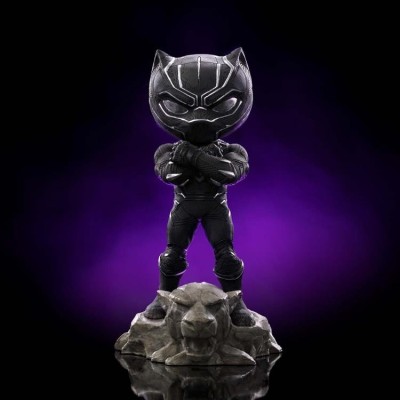 AVENGERS INFINITY SAGA BLACK PANTHER MINICO FIGURE STATUA IRON STUDIOS