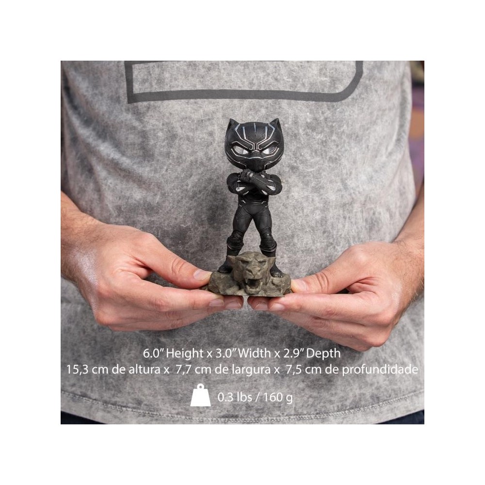 IRON STUDIOS AVENGERS INFINITY SAGA BLACK PANTHER MINICO FIGURE STATUA