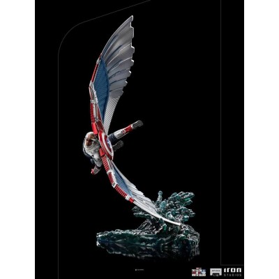 IRON STUDIOS CAPTAIN AMERICA SAM WILSON BDS ART SCALE DELUXE 1/10 STATUE FIGURE