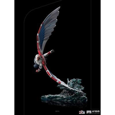 CAPTAIN AMERICA SAM WILSON BDS ART SCALE DELUXE 1/10 STATUA FIGURE IRON STUDIOS