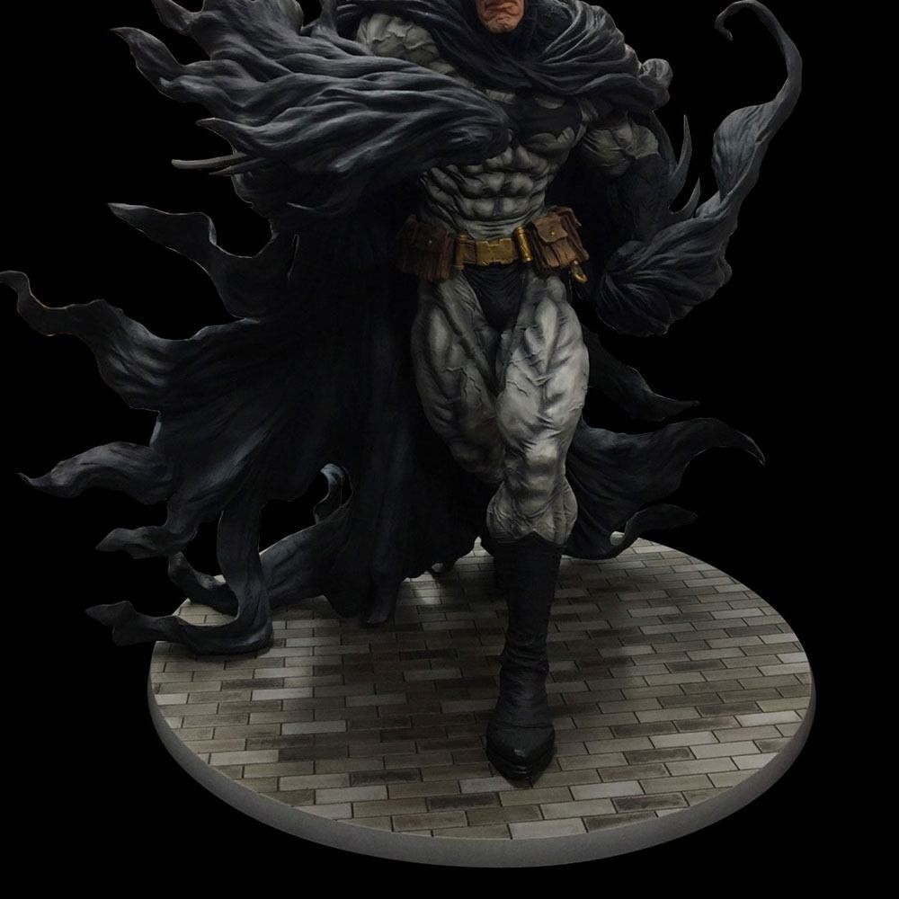 UNION CREATIVE DC COMICS SOFBINAL BATMAN HARD BLACK STATUE FIGURE