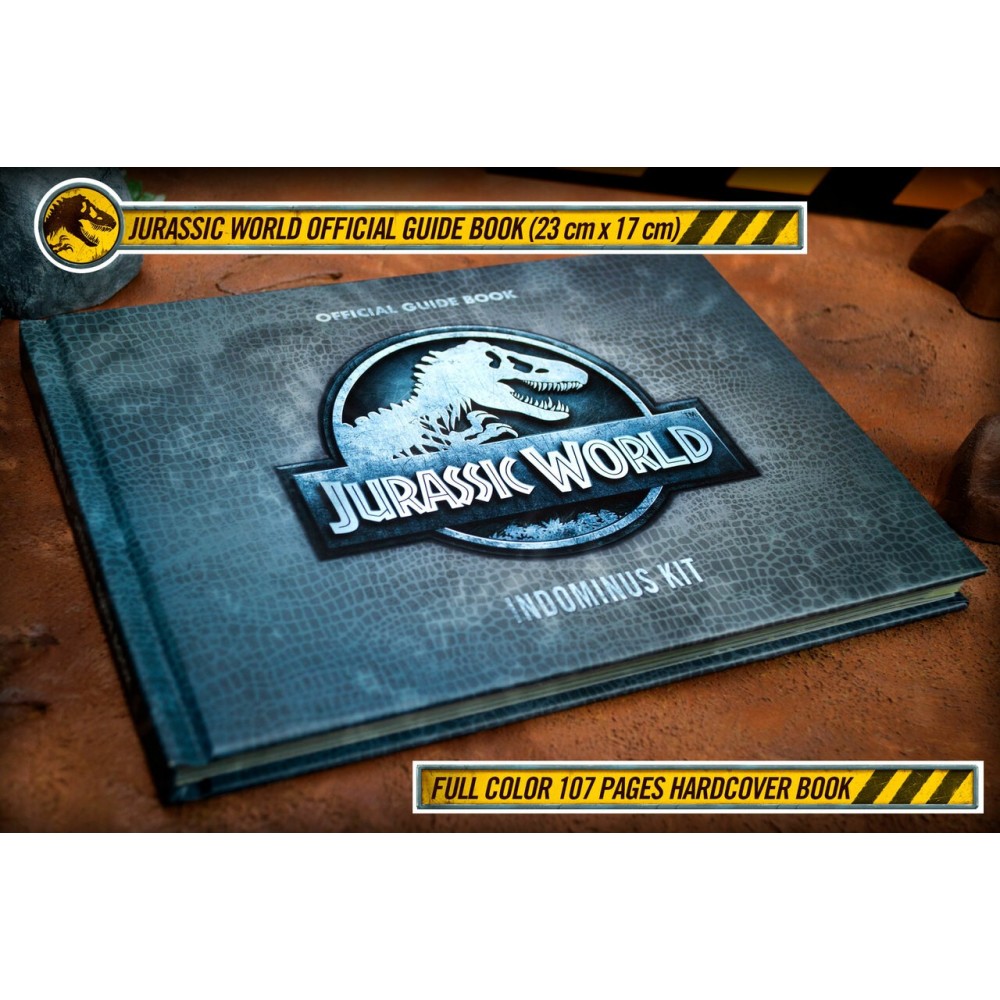 DOCTOR COLLECTOR JURASSIC WORLD INDOMINUS REX KIT SET DA COLLEZIONE