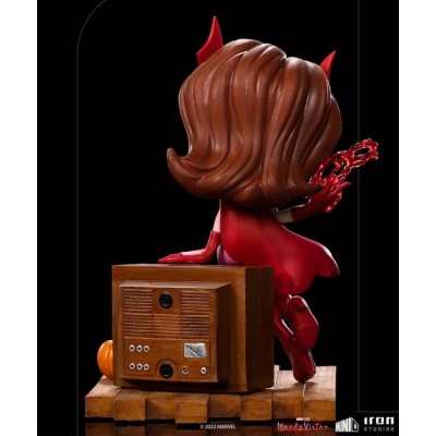 WANDAVISION HALLOWEEN WANDA MINICO FIGURE STATUA IRON STUDIOS