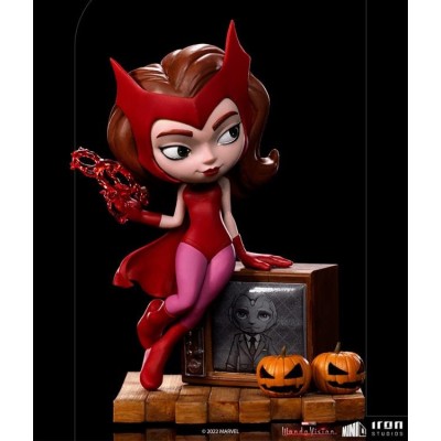 IRON STUDIOS cWANDAVISION HALLOWEEN WANDA MINICO FIGURE STATUE