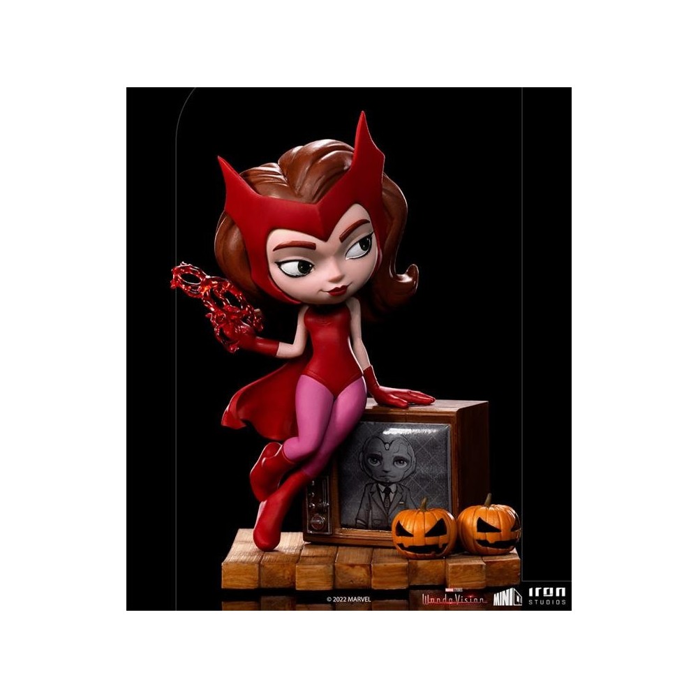 IRON STUDIOS cWANDAVISION HALLOWEEN WANDA MINICO FIGURE STATUE