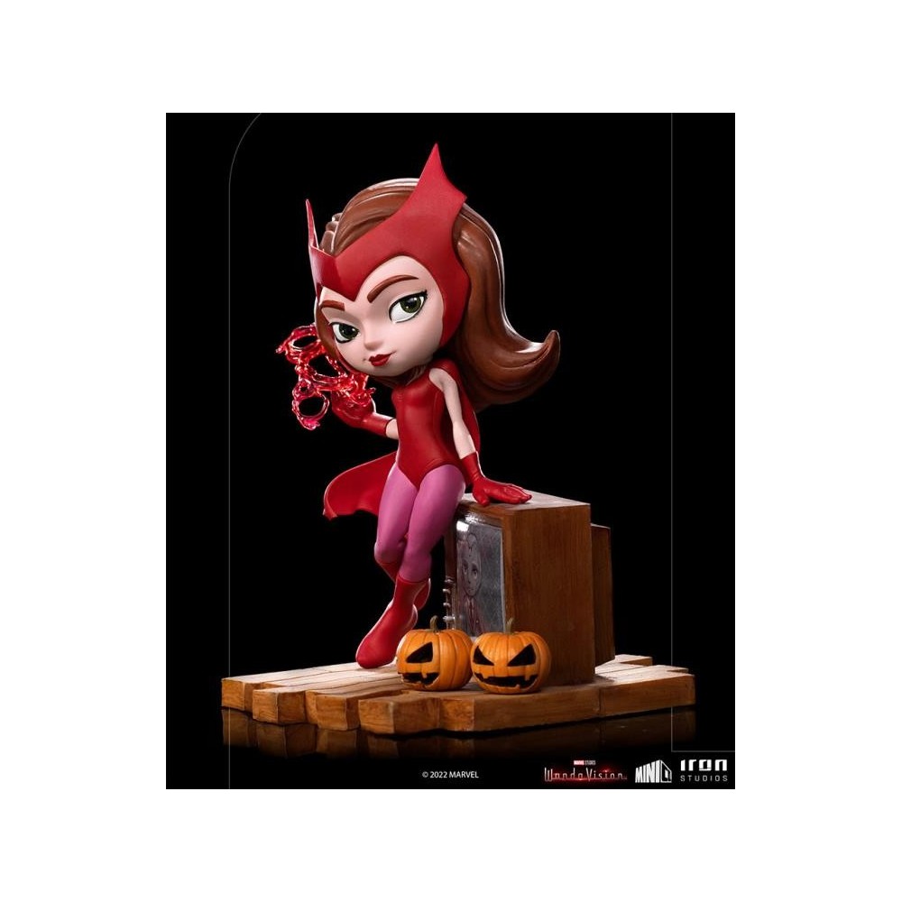 IRON STUDIOS cWANDAVISION HALLOWEEN WANDA MINICO FIGURE STATUE