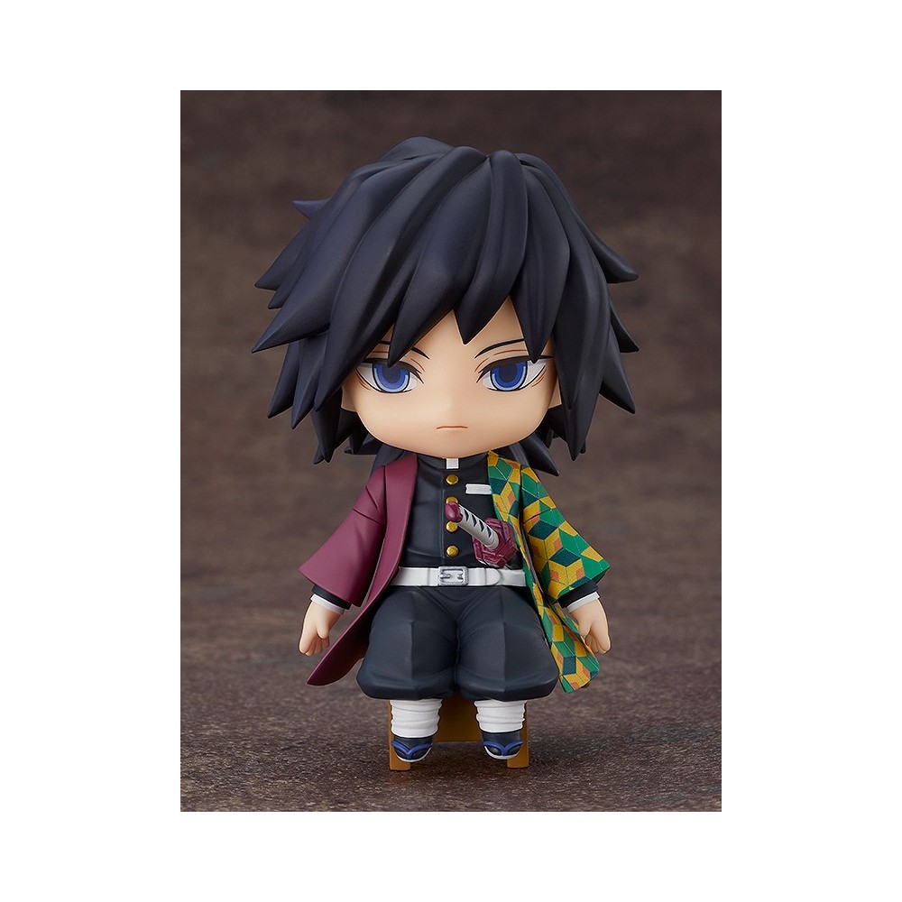 GOOD SMILE COMPANY DEMON SLAYER GIYU TOMIOKA NENDOROID SWACCHAO FIGURE