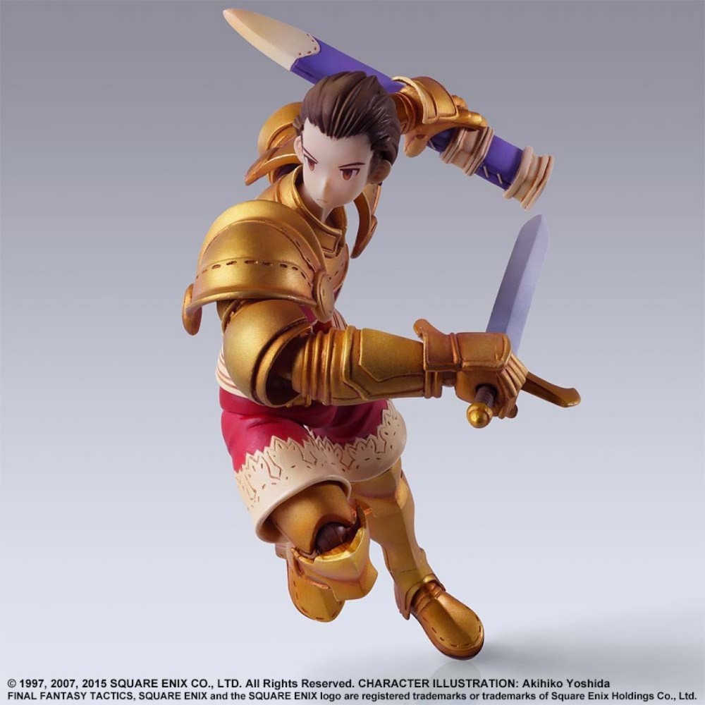 SQUARE ENIX FINAL FANTASY TACTICS BRING ARTS DELITA HEIRAL ACTION FIGURE