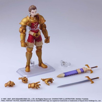 SQUARE ENIX FINAL FANTASY TACTICS BRING ARTS DELITA HEIRAL ACTION FIGURE