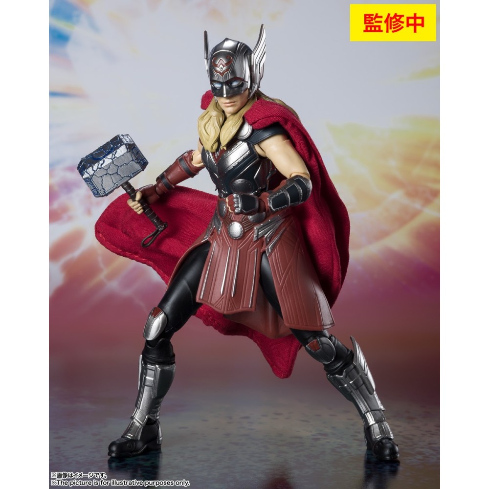 BANDAI THOR LOVE & THUNDER - MIGHTY THOR S.H. FIGUARTS ACTION FIGURE